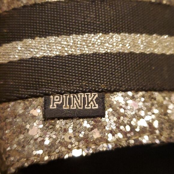 𝅺PINK SILVER glitter slides - Picture 5 of 8